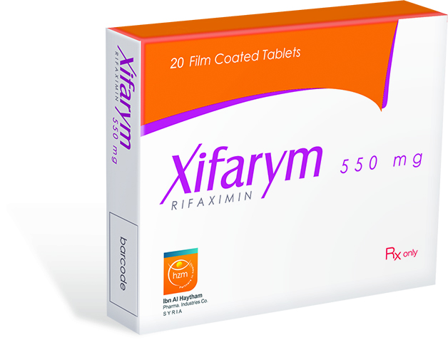 Xifarym 550 mg