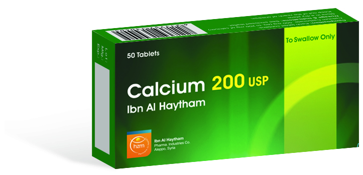 Calcium 200 USP Ibn Al Haytham