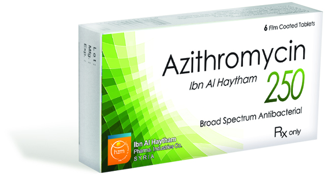Azithromycin Ibn Al Haytham 250 mg
