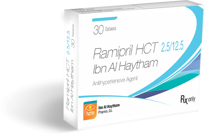 Ramipril HCT Ibn Al Haytham 2.5/12.5 