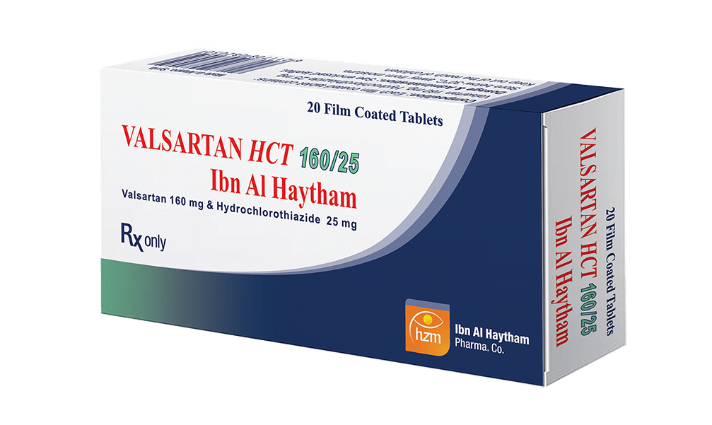 فالسارتان HCT ابن الهيثم 160/25
