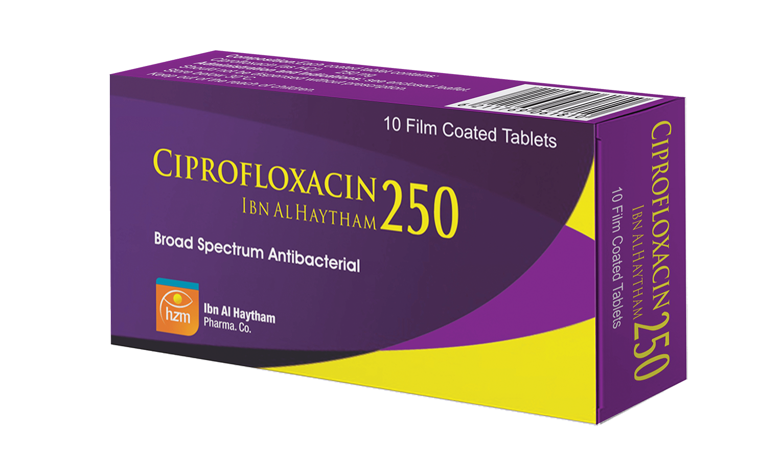 سيبروفلوكساسين ابن الهيثم 250