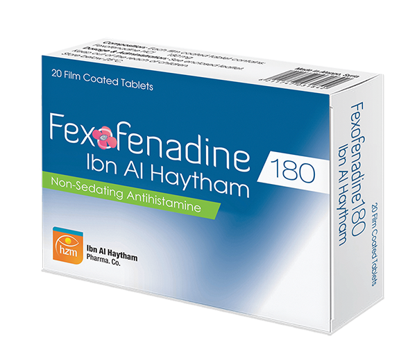 فيكسوفينادين 180 ابن الهيثم