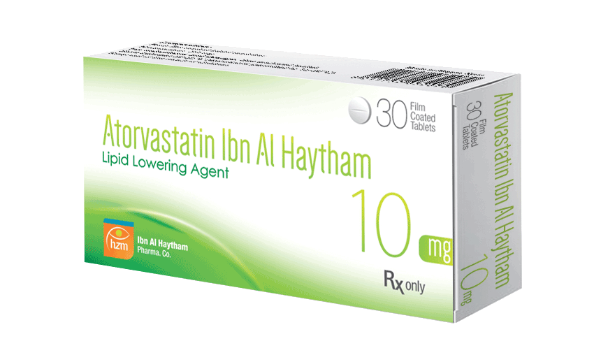 أتورفاستاتين ابن الهيثم 10 ملغ