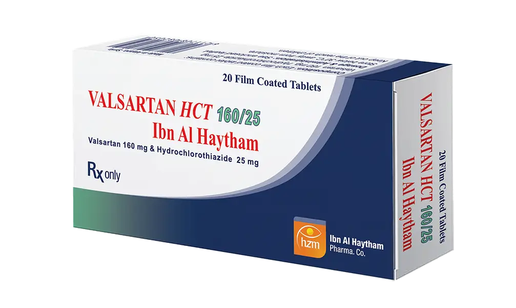 فالسارتان HCT ابن الهيثم 160/25