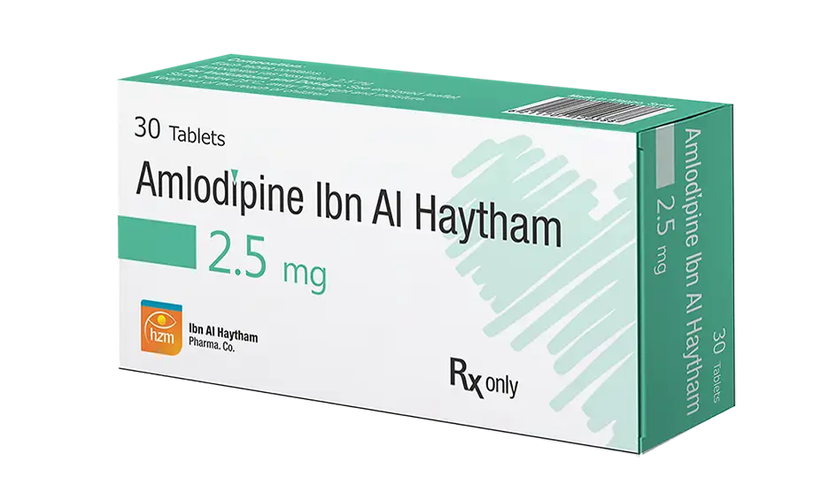 Amlodipine Ibn Al Haytham 2.5 mg
