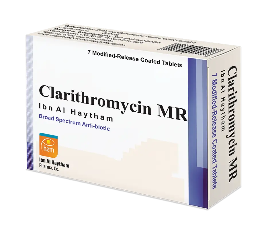 كلاريثرومايسين MR ابن الهيثم