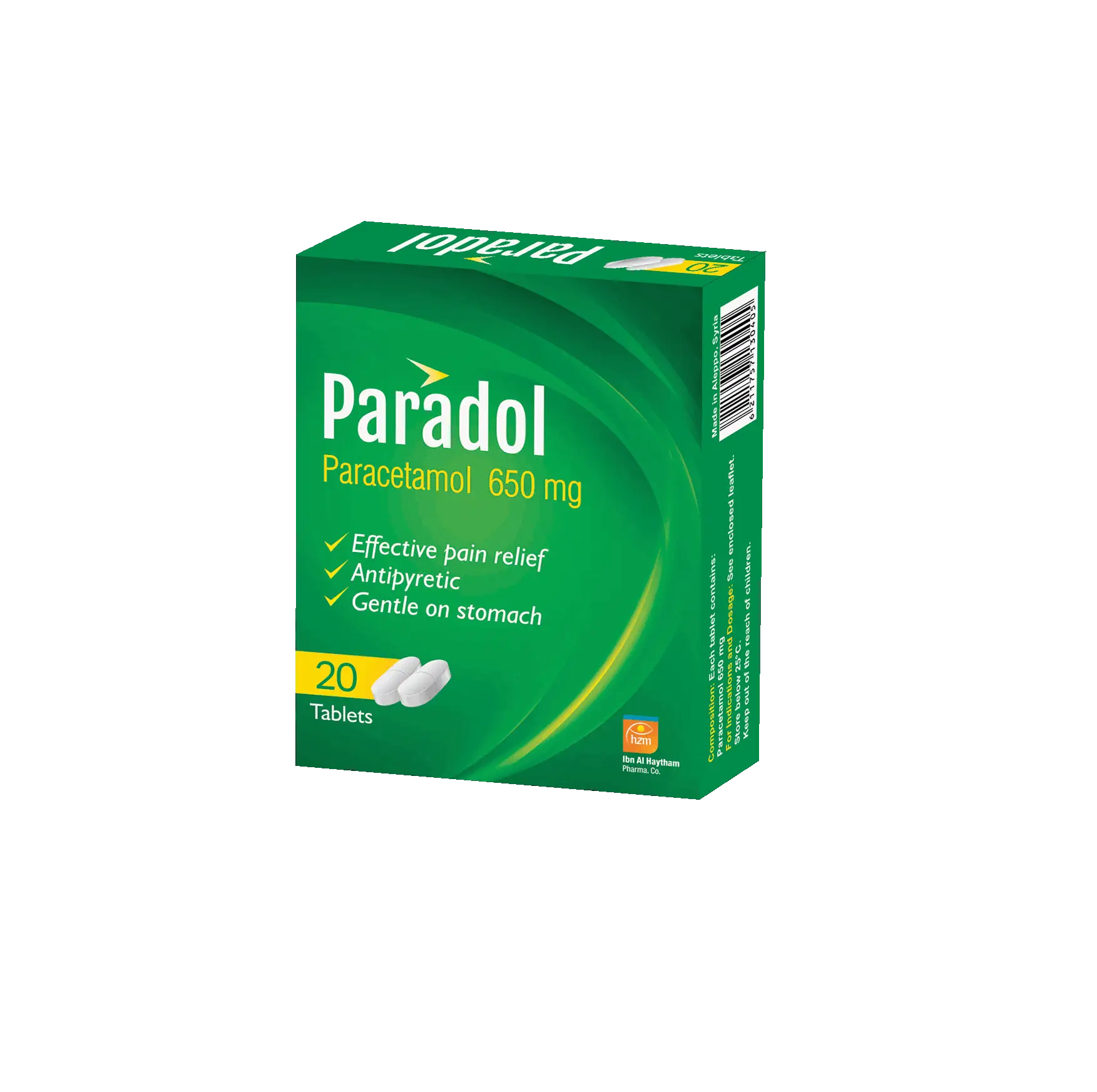 Paradol 650 mg