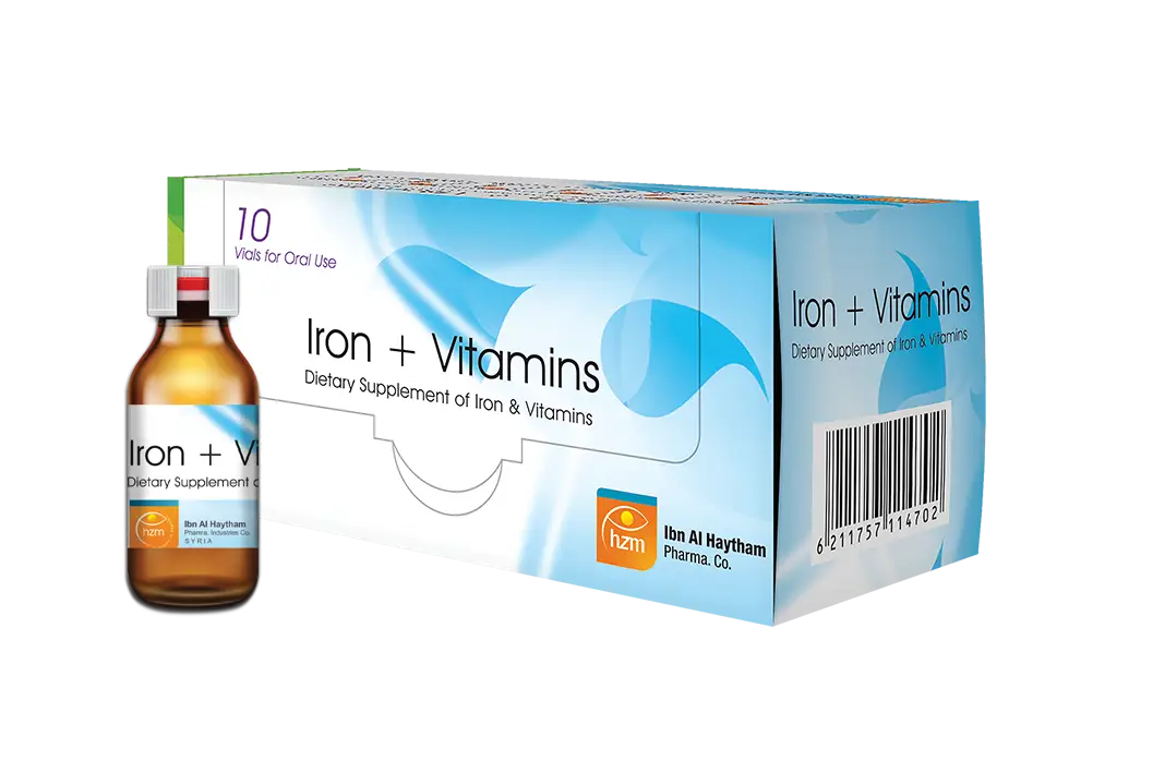 أيرون + فيتامينات