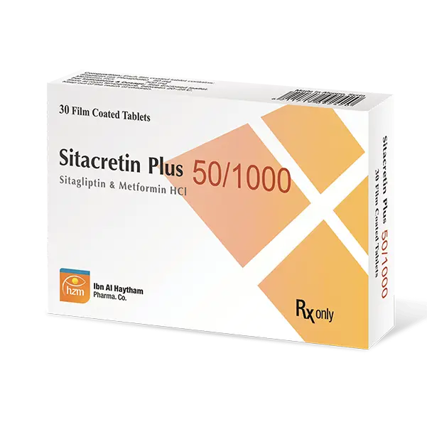 سيتاكريتين بلس 50/1000