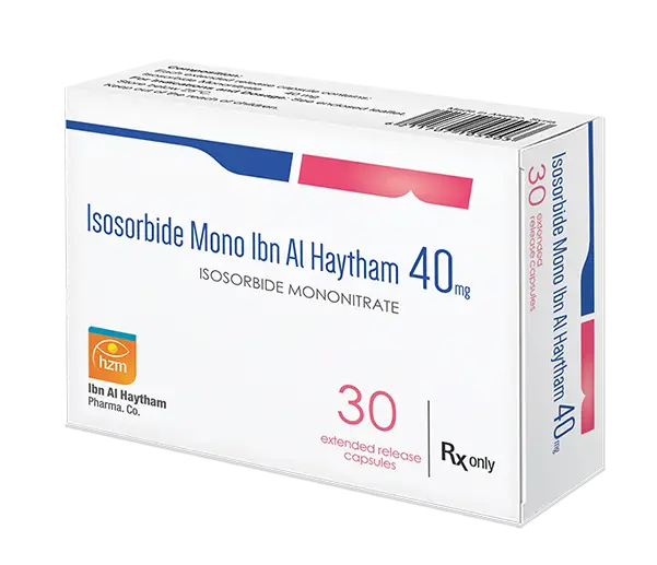 Isosorbide Mono Ibn Al Haytham 40 mg