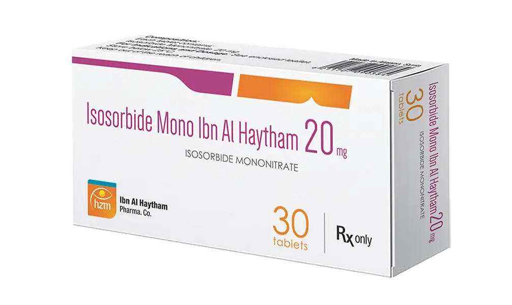 Isosorbide Mono Ibn Al Haytham 20 mg
