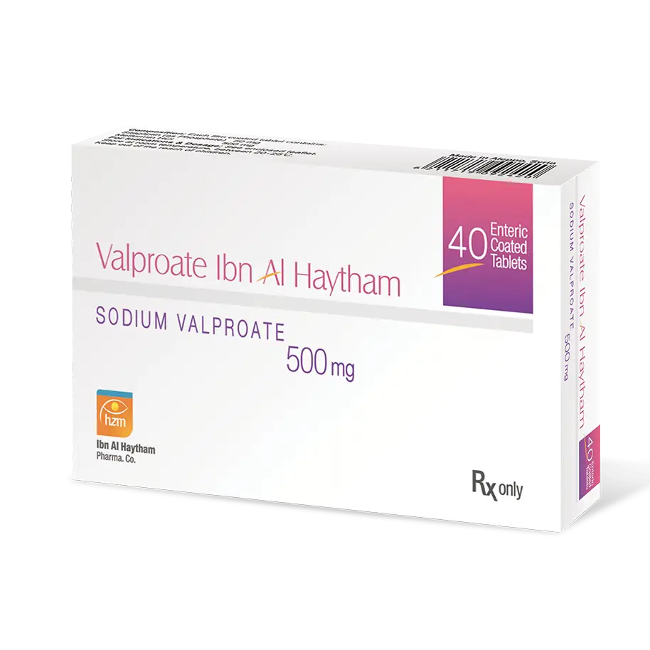 Valproate Ibn Al Haytham 500 mg