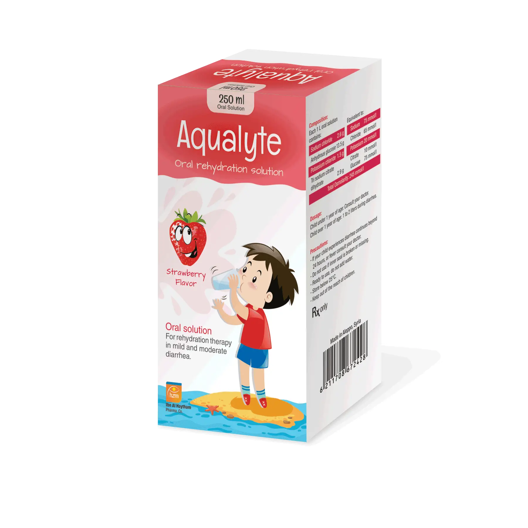 Aqualyte - Strawberry flavor