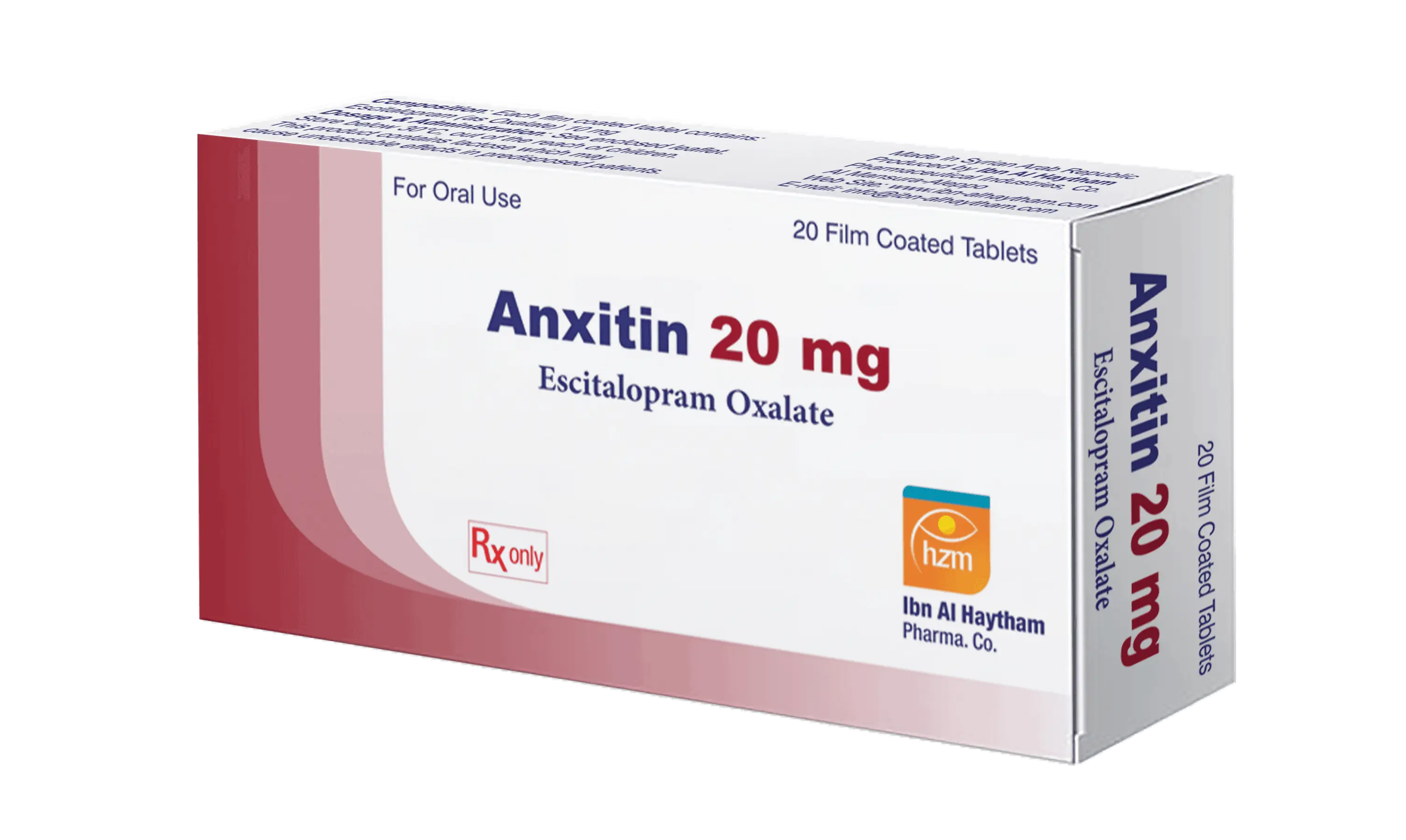 Anxitin 20 mg