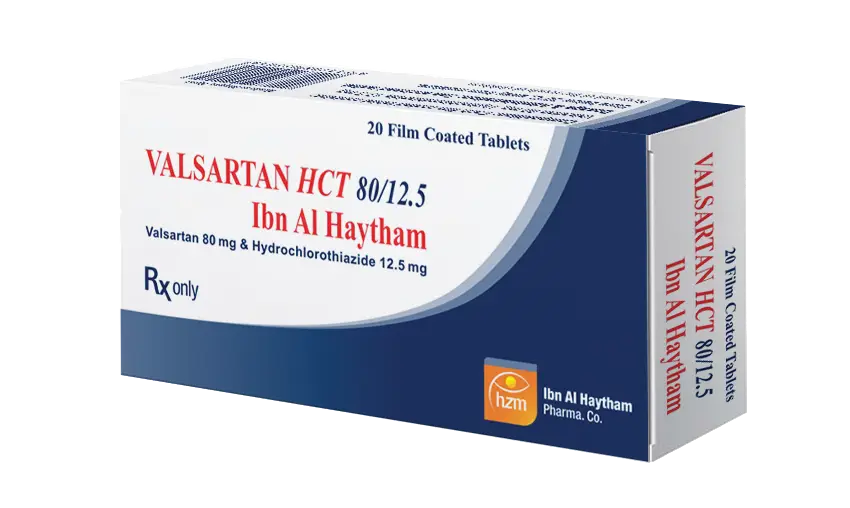 فالسارتان HCT ابن الهيثم 80/12.5
