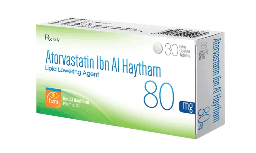 أتورفاستاتين ابن الهيثم 80 ملغ